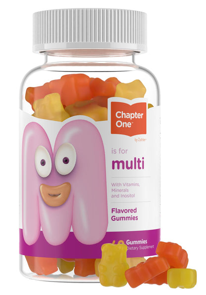Zahler - Chapter One Kids Multivitamin Gummy with 13 Vitamins & Nutrients (120 Flavored Gummies) - Certified Kosher Kids Vitamins Including Vitamin C D3 Zinc & More - Delicious Multivitamin Gummies
