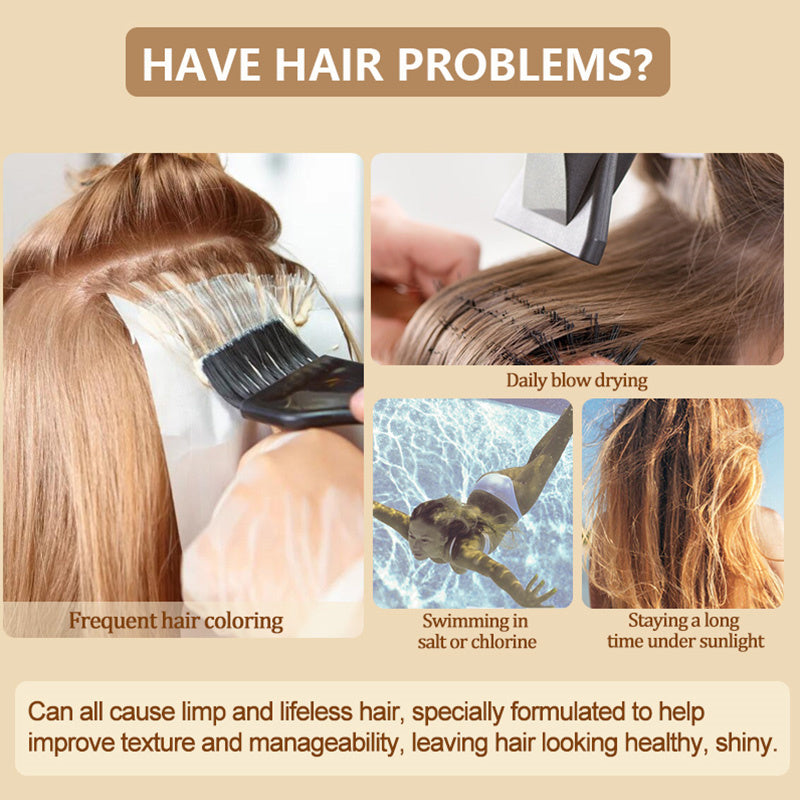Frizz-Free Silky Hair Treatment Mask