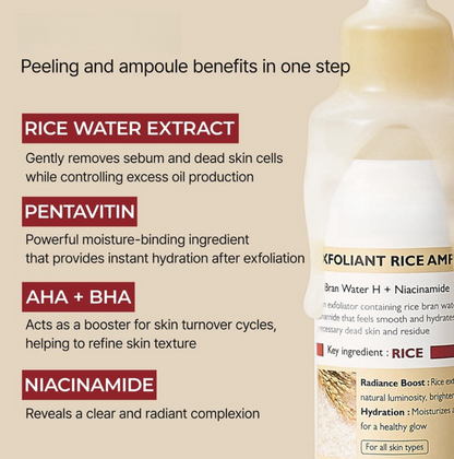 Rice Glow Exfoliating Brightening Ampoule